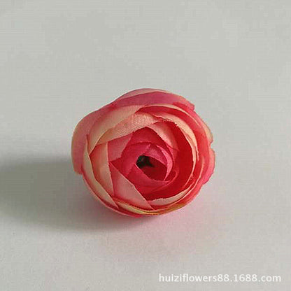 Stunning Faux Camellia Flower Head – Realistic Artificial Flowers for Bouquets, Boutonnieres, Wrist Corsages, and DIY Sugar Box Crafts