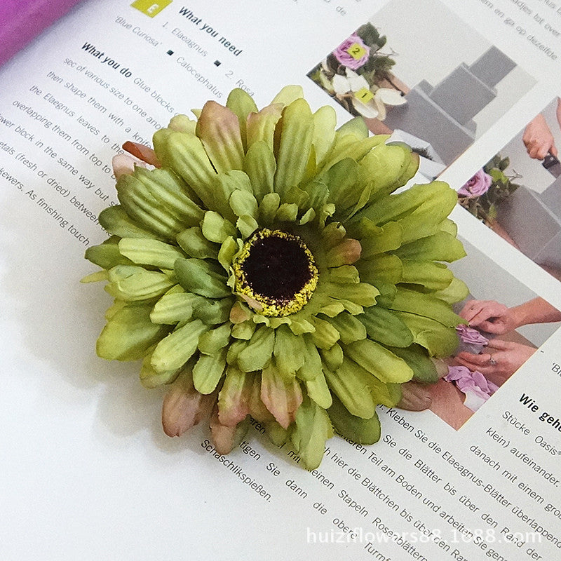 Realistic Artificial Flowers - Stunning African Daisy Flower Heads for Handmade Hats and Fashion Accessories - Perfect for DIY Projects