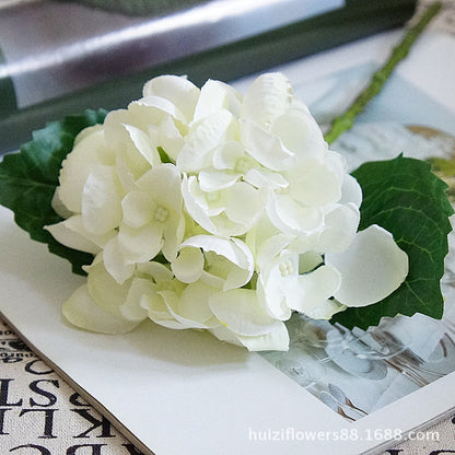 Charming Miniature Pea Blossom Hydrangea Bouquet - Realistic Faux Flowers for Home Decor, Perfect for Bohemian, Forest Aesthetic Style