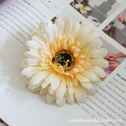 Realistic Artificial Flowers - Stunning African Daisy Flower Heads for Handmade Hats and Fashion Accessories - Perfect for DIY Projects