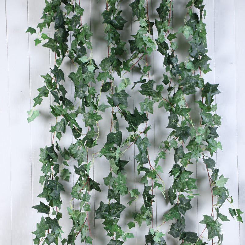 Realistic 1.8m Artificial Ivy - Lifelike Climbing Plant for Stunning Garden Walls and Decorations | Perfect for Home, Office, and Event Styling