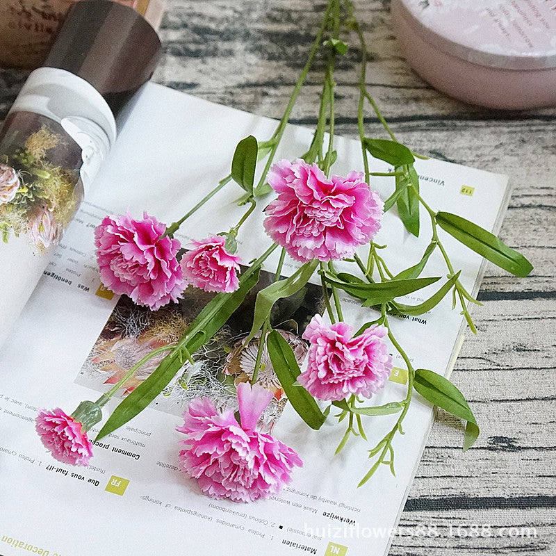 Vibrant Multi-Headed Pinks and Carnations - Perfect Faux Flowers for Mother's Day, Teacher Appreciation, Home Décor, and Wedding Decorations