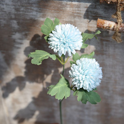 Stunning Faux Flower Dandelion & Hyacinth Wedding Backdrop for Home Décor - Gorgeous Rose Photography Scene - DY1-1087