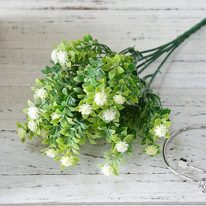 Charming American Rustic Baby's Breath Faux Flowers - Perfect for DIY Plant Wall Decor, Handmade Floral Arrangements, and Craft Projects