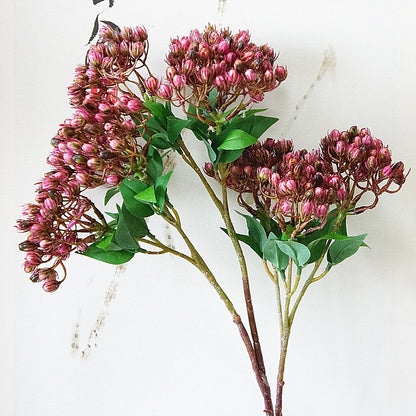 Realistic 27-Branch Jasmine Flower Arrangement - Lifelike Faux Floral Home Décor for Styling, Photography & Decoration