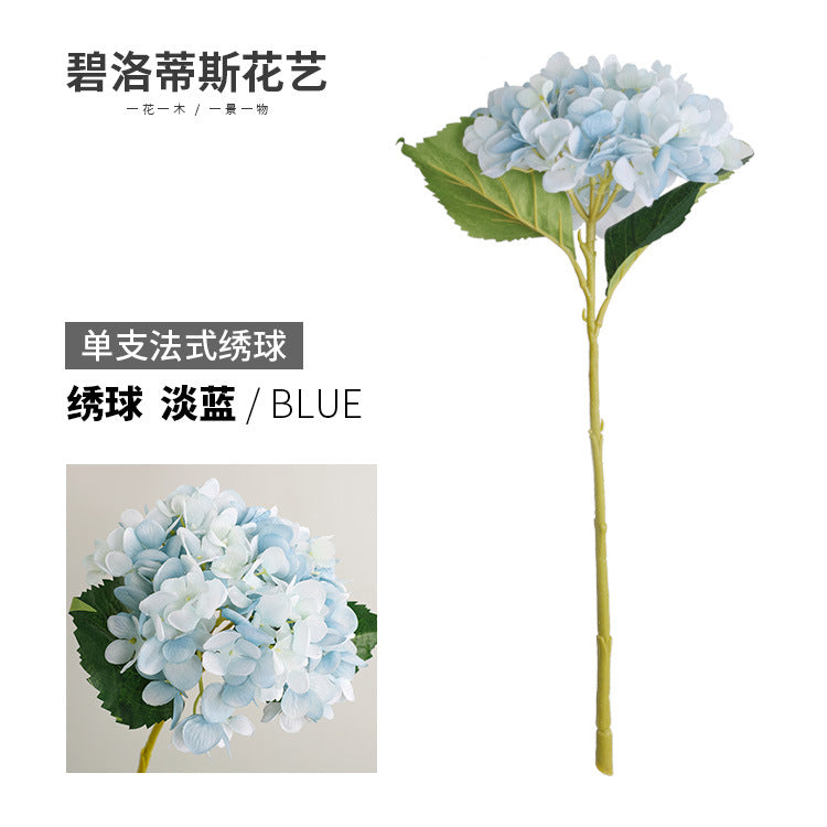 Elegant European Style Artificial Hydrangea for Home Decor - Perfect for Weddings, Aisle Entrances, and Stunning Archway Arrangements