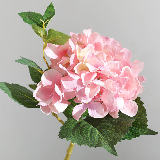 Realistic Single-Stem California Hydrangea - Elegant Faux Flowers for Living Room Home Decor - Perfect for Year-Round Decoration