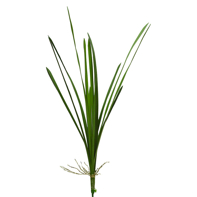 Lifelike Orchid Leaves Artificial Green Plant Home Decor Accent - Perfect for Indoor and Outdoor Settings!