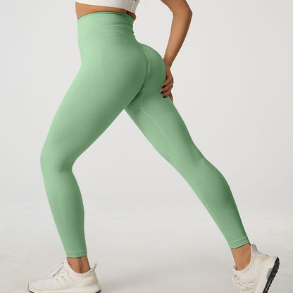 High Waisted Peach Butt Yoga Pants for Autumn and Winter Quick Dry Workout Ready Leggings for Cycling and Fitness