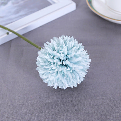 Realistic Single-Head Dandelion Ball Flower—Charming Faux Flower Pot for Weddings and Home Decor, Perfect for Unique Floral Arrangements