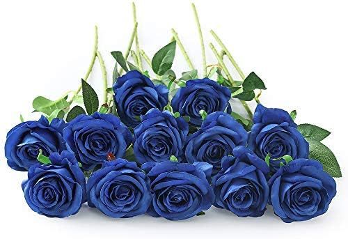 Realistic Single Black Rose Artificial Flower - Perfect for Halloween, Valentine's Day, Home, Wedding, and Party Decorations