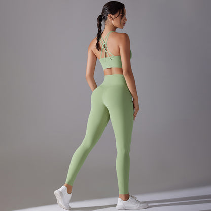 High Waisted Butt Lifting Leggings with Built In Underwear for a Seamless Fit for Running Yoga and Gym Workouts