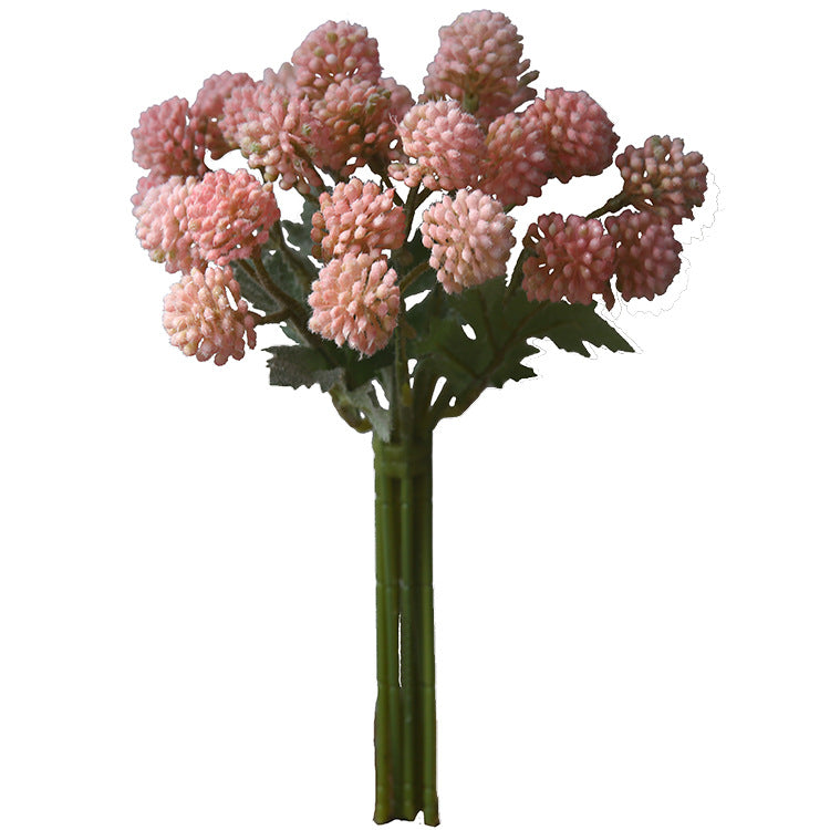 Lifelike Faux Garden Yumberry Flowers - Stunning Simulated Floral Arrangement Props for Photography and Home Decor