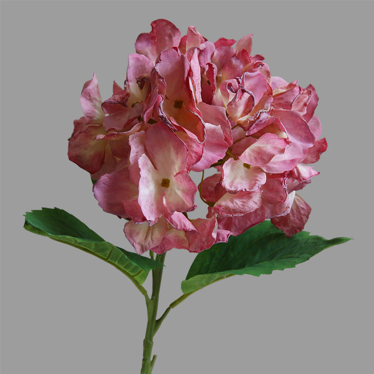 Lifelike Single Stem Large Hydrangea Flower - Perfect for Wedding Decor, Photography Props, Home Interior Styling, and Floral Arrangements