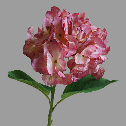 Lifelike Single Stem Large Hydrangea Flower - Perfect for Wedding Decor, Photography Props, Home Interior Styling, and Floral Arrangements