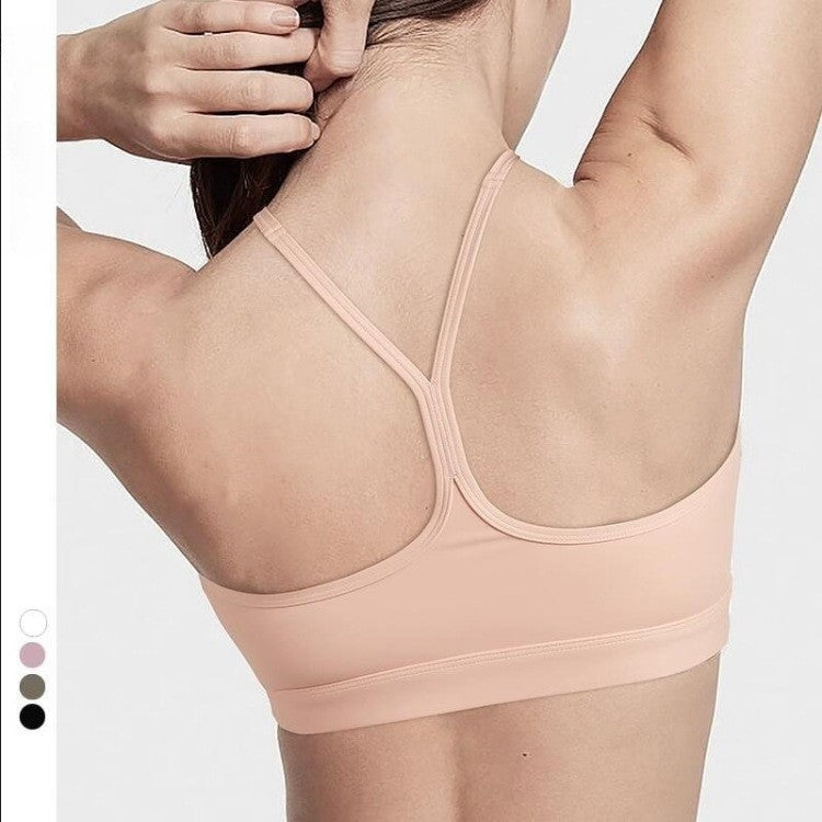 Seamless Wireless Sports Bra for Women High Elasticity Breathable Comfort for Yoga and Activewear with Beautiful Back Design