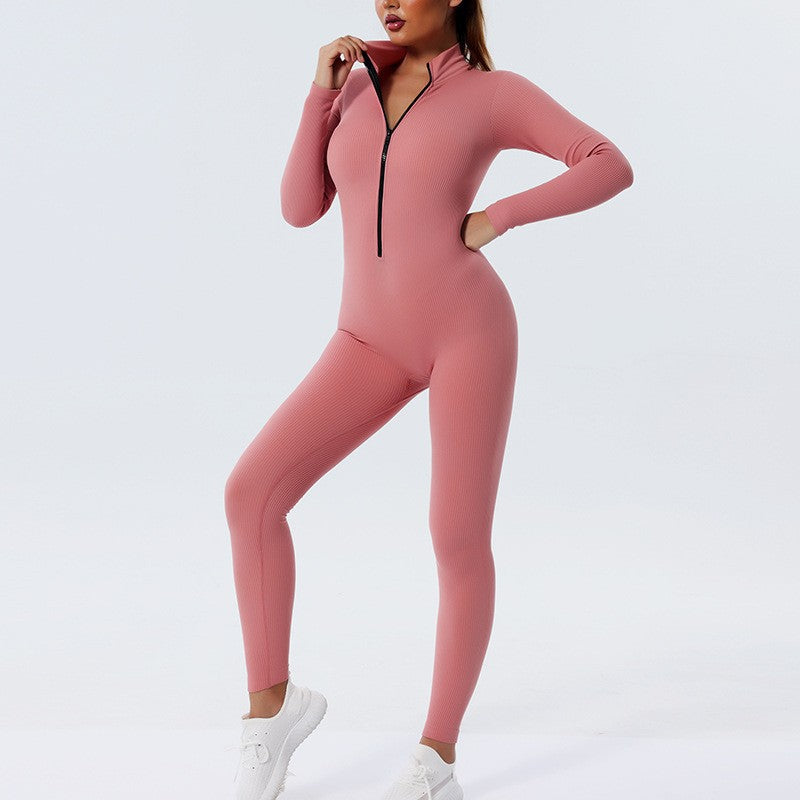 Seamless Quick Dry Yoga Jumpsuit for Running Fitness Dance and Active Lifestyle for All Body Types