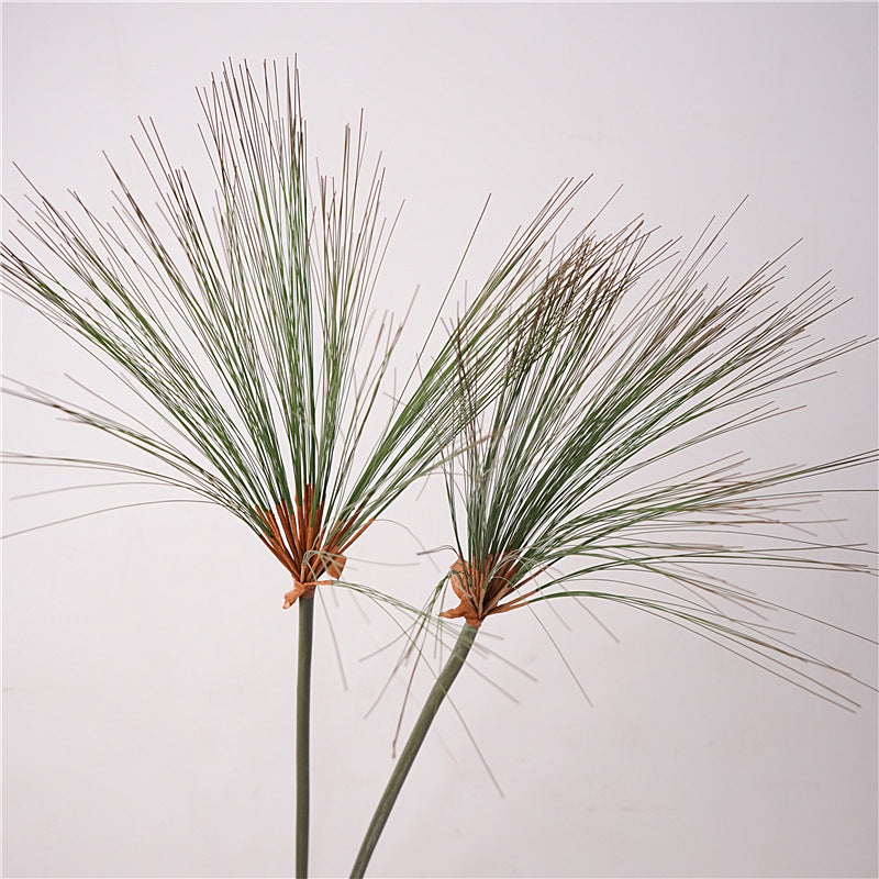 Realistic Green Plant Decoration - Lifelike Papyrus Craft for Home, Wedding, and Photography Props | Perfect for Living Room Décor