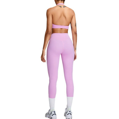 Summer Yoga Set for Girls Breathable Quick Dry Fitness Outfit with Back Design for High Intensity Workouts