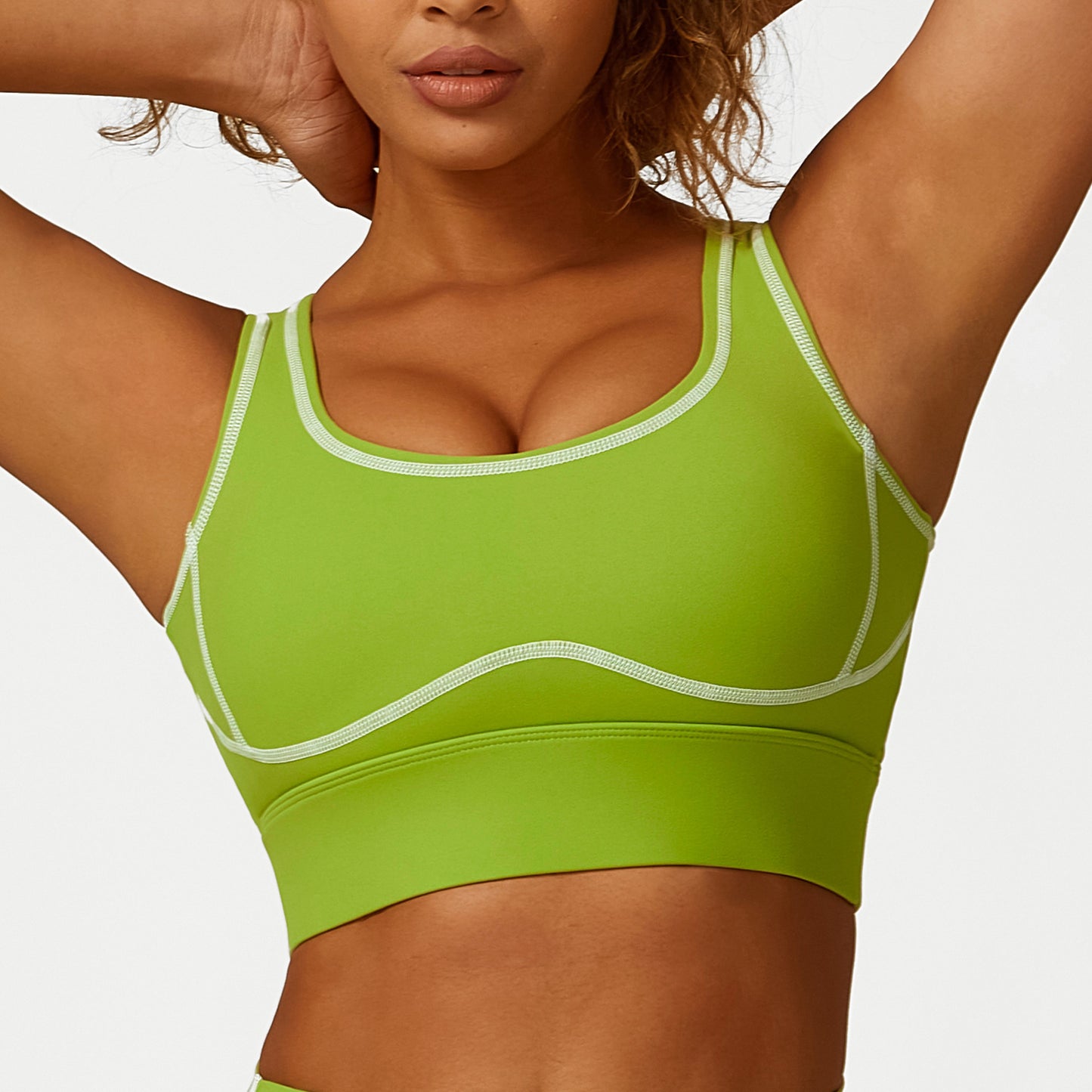 High Waisted Yoga Pants and Sports Bra Set for Maximum Comfort and Style Butt Lifting No Show Seam Design with Stretchy Fabric for All Fitness Activities