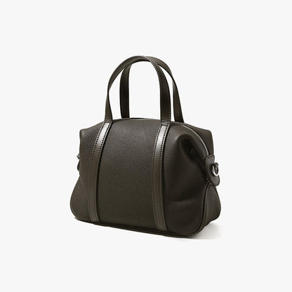 Versatile Genuine Leather Tote Bag for Women Crossbody Shoulder Bag with Large Capacity for Commuting and Everyday Use