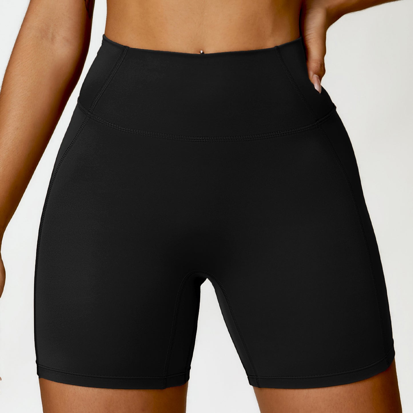 High Waisted Butt Lifting Yoga Shorts for Women Breathable Compression Workout Leggings Comfort Style for Fitness Enthusiasts