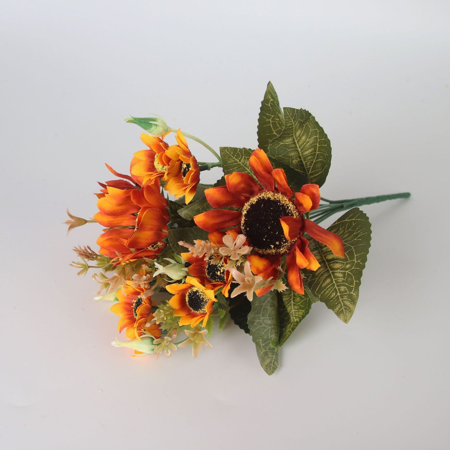 Stunning Autumn-Inspired Bionic Sunflower Bouquet – Elegant Faux Sunflowers for Home Décor and Wedding Celebrations