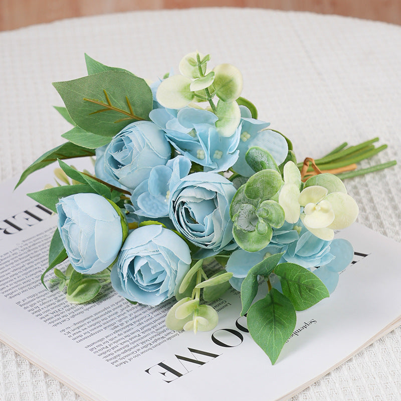 Elegant Korean Bridal Bouquet - Stunning Faux Flower Arrangement for Weddings and Home Decor - Perfect Photography Prop