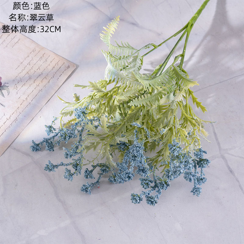 Lifelike Wedding Greenery Plant Home Decor - Elegant Faux Flowers for Ins Aesthetic - Perfect for All Occasions - CL10001