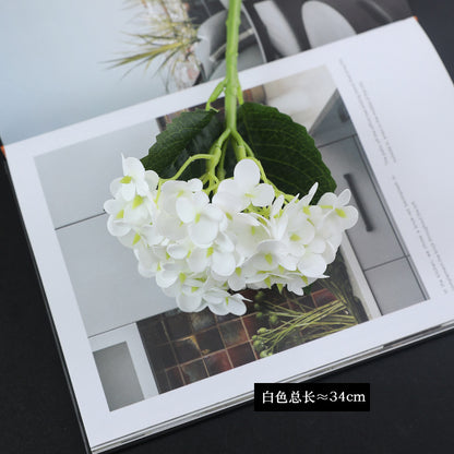 Elegant Faux Hydrangea Bloom – Stunning Realistic Silk Flower for Wedding Decor, Table Centerpiece, and Event Styling