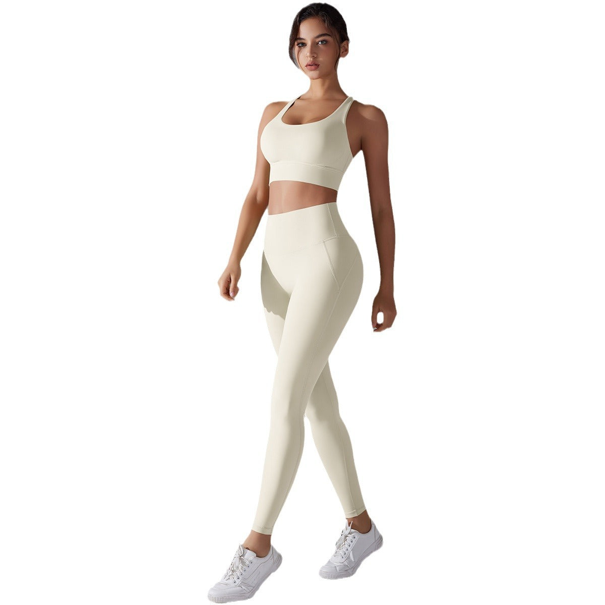 High Waisted Butt Lifting Leggings with Built In Underwear for a Seamless Fit for Running Yoga and Gym Workouts