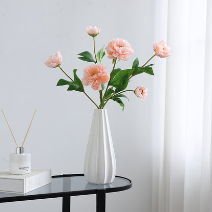 High-Quality Artificial Peony Flowers for Living Room Decor – Elegant Floral Arrangements, Perfect Home Accents for Photography Props and Stylish Decor