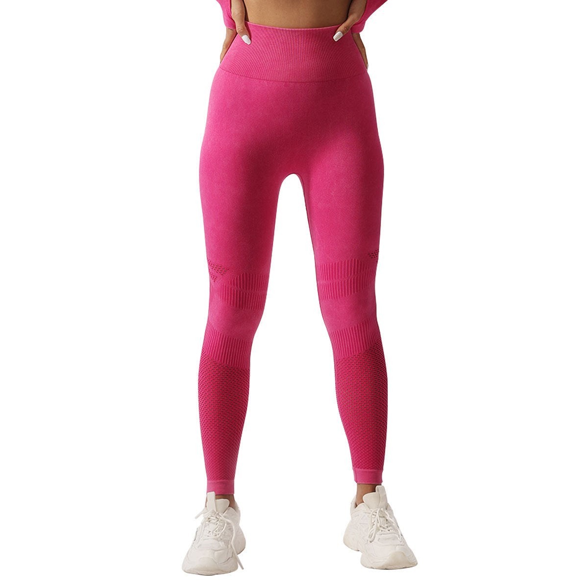 Seamless High Waisted Hollow Out Yoga Pants Peach Lift Fitness Leggings for Comfort Breathability and Support in Your Workout