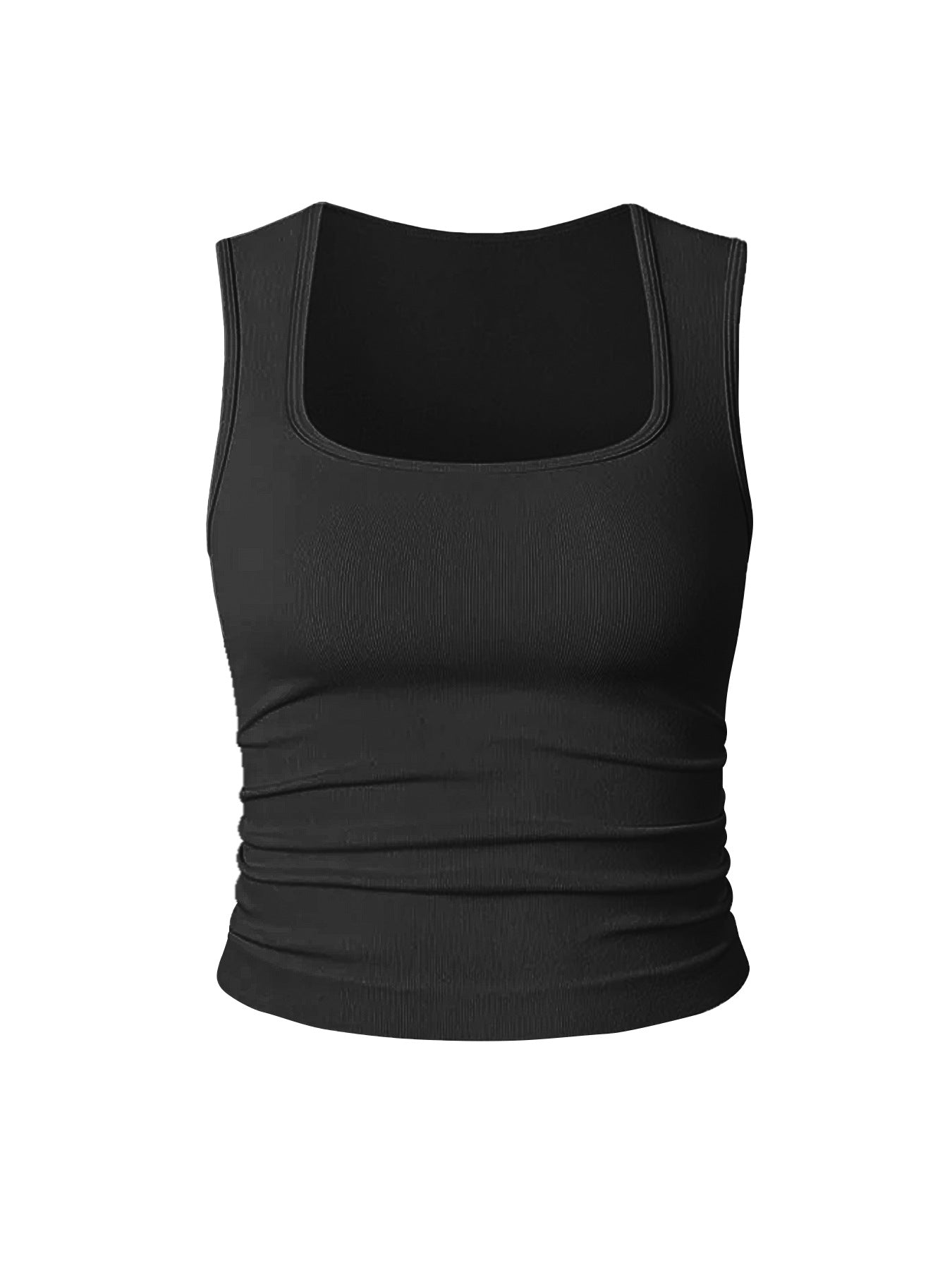 Unisex U Shape Beautiful Back Sports Bra with Built in Chest Pads Soft Comfortable Yoga Tank Top for Active Lifestyle