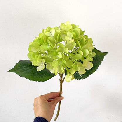 Realistic Hydrangea Faux Flower Bouquet – Soft Touch Floral Arrangement for Weddings and Home Decor – Perfect Table Centerpiece and Stunning Event Decoration