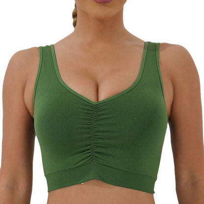 Seamless Sports Bra and Yogi Top for Women for Pilates Yoga and Everyday Fitness Bust Support and Comfort