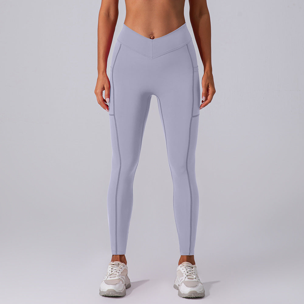 Women's Peach Butt Lifting Yoga Outfit Quick Dry Breathable Running Set with Elegant Back Design for Comfort Performance