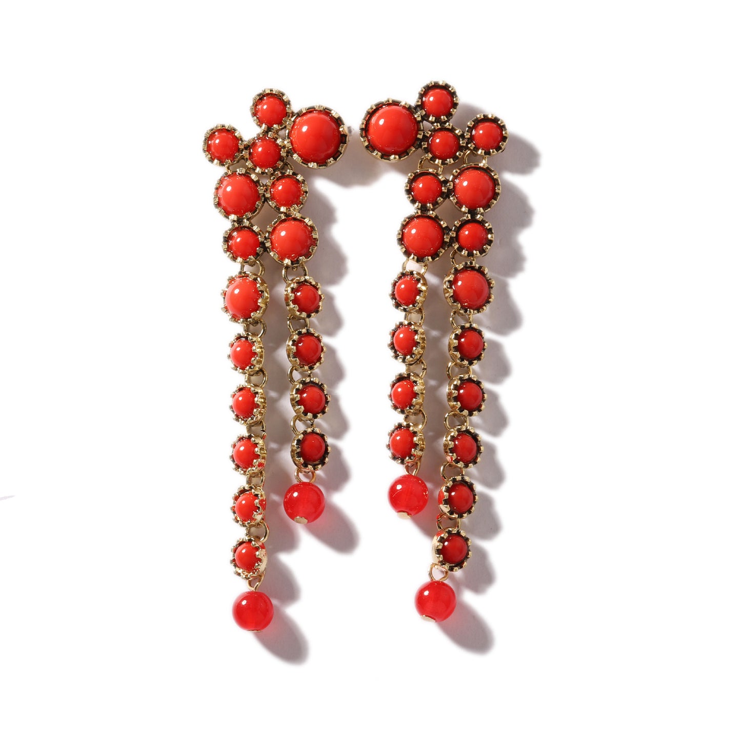 Vintage-Inspired Unique Geometric Round Tassel Earrings for Women - Stylish and Versatile Accessory That Elevates Any Outfit