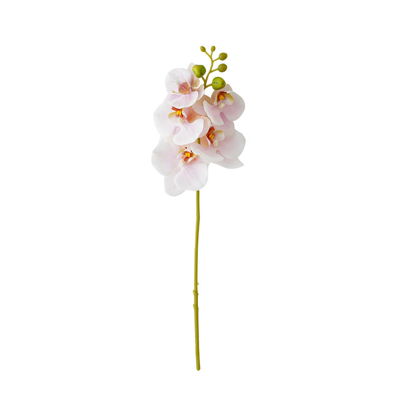 Luxury Touch Moisturizing 5-Head Faux Orchid - Elegant Home Decor, Perfect for Weddings, Floral Arrangements, and Event Decorations