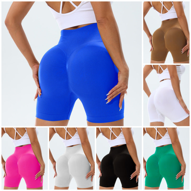 7 Vibrant Colors of High Waisted Peach Butt Yoga Shorts Flexibility Comfort for Women s Fitness