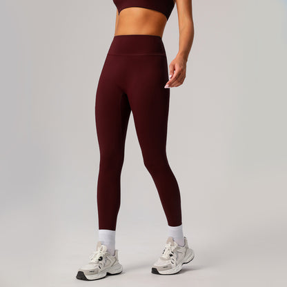 Quick Dry High Waisted Leggings for Workout Running and Yoga No Visible Lines Enhancing Deep V Butt Lift for Fitness Enthusiasts