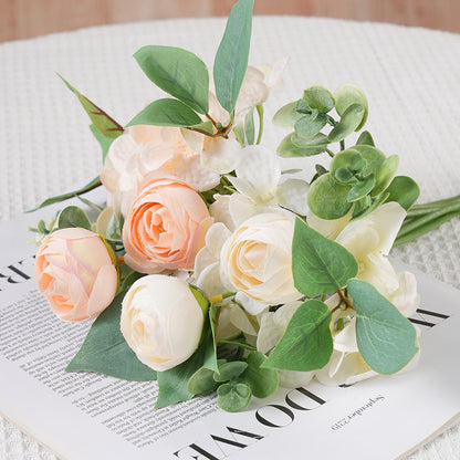 Elegant Korean Bridal Bouquet - Stunning Faux Flower Arrangement for Weddings and Home Decor - Perfect Photography Prop