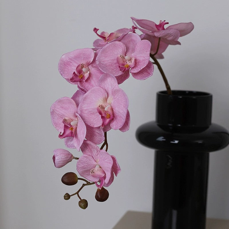 Quality 9-Head Orchid Arrangement - Beautifully Realistic Faux Flowers for Wedding and Home Décor - Perfect for Living Room, Parties, and Special Events