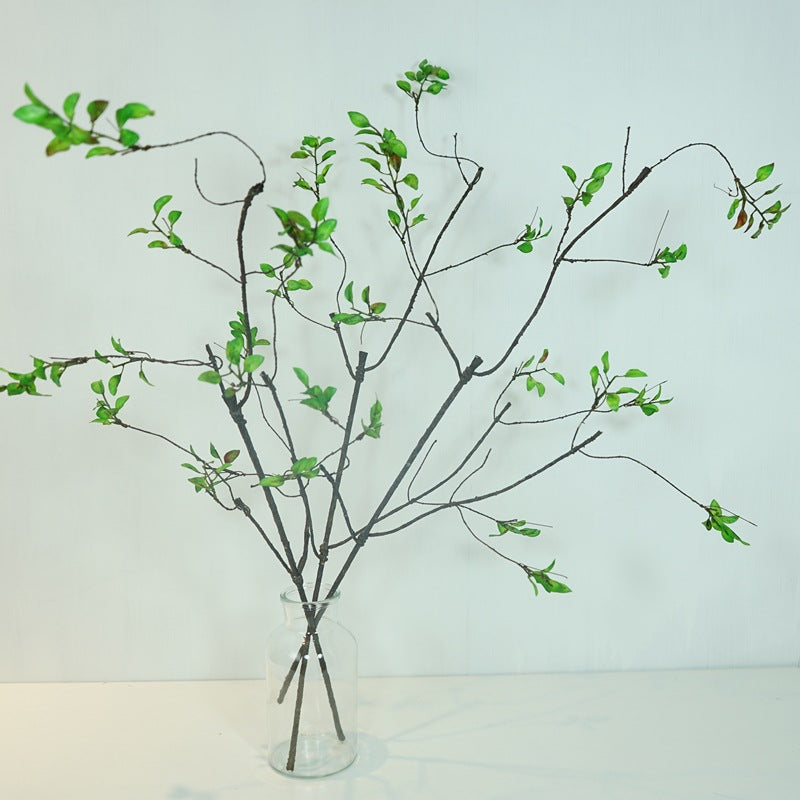 Realistic Touch Faux Branches with Spring Rain and Autumn Leaves - Perfect for Soft Decoration in Window Displays and Floral Arrangements