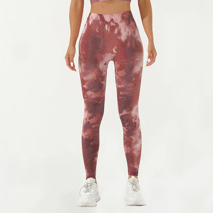 High Waisted Seamless Digital Print Leggings for Women's Fitness for Peachy Running and Autumn Winter Workouts