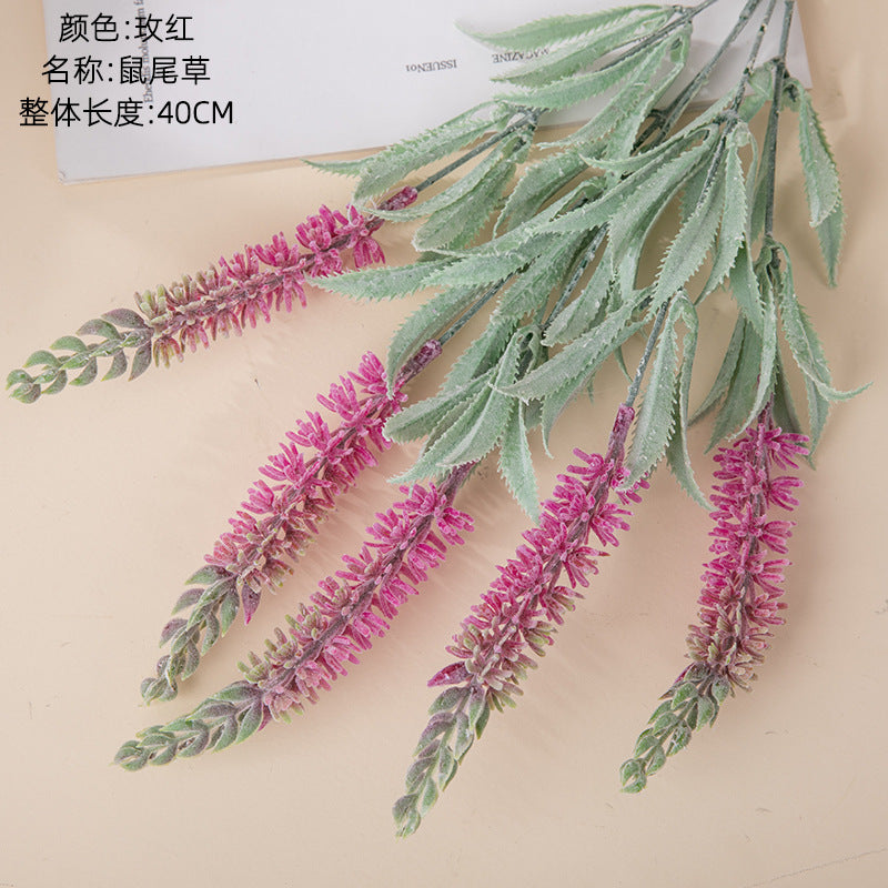 INS Style Sage Green Faux Plant - Artificial Flower Decoration for Weddings, Home Decor, and Craft Projects | Realistic Look, High Quality | Model MW73778