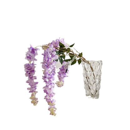 Lifelike Giant Wisteria Silk Blooms – Stunning Fake Flowers for Wedding Decor, Elegant Room Accents, and Exquisite Event Floral Arrangements