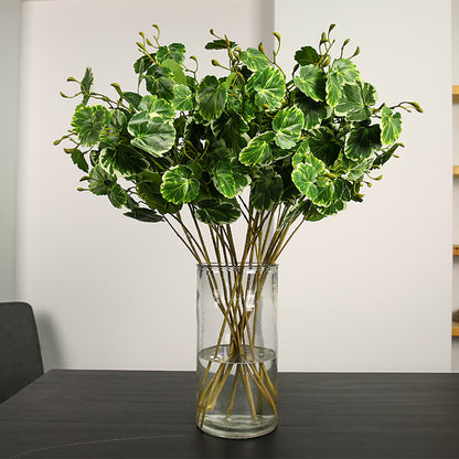 Stunning Faux Hydrangea Leaves - Modern Decorative Accent for Dorms, Living Rooms, and Dining Tables - Lifelike Artificial Flowers to Brighten Your Space