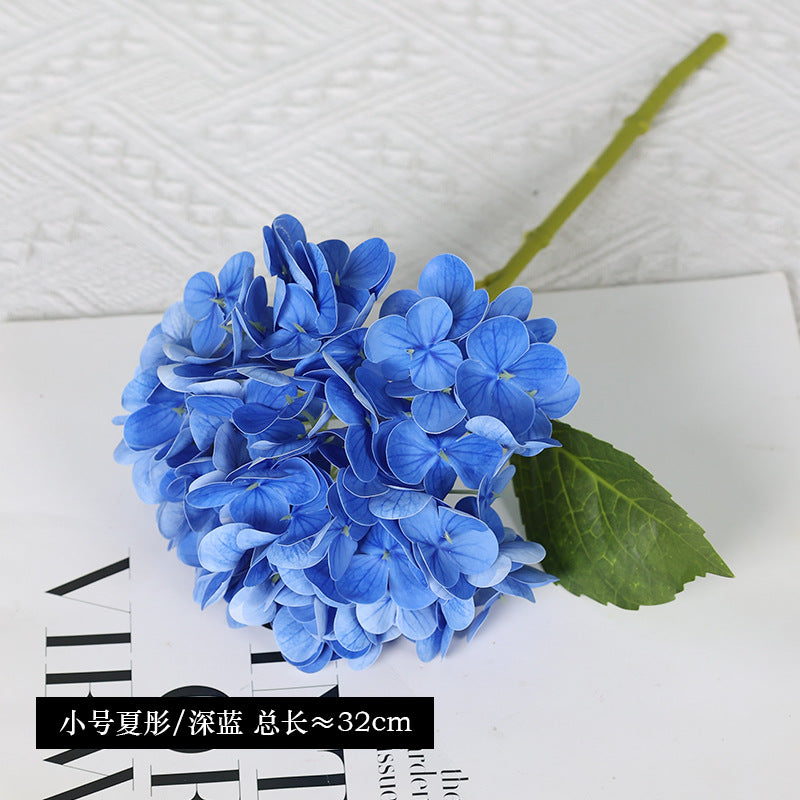 Lifelike Hydrangea Faux Flowers for Home Decor - Realistic Silk Hydrangea Blooms Perfect for Weddings, Events, and Photography Props – Soft Texture and Long-Lasting Beauty