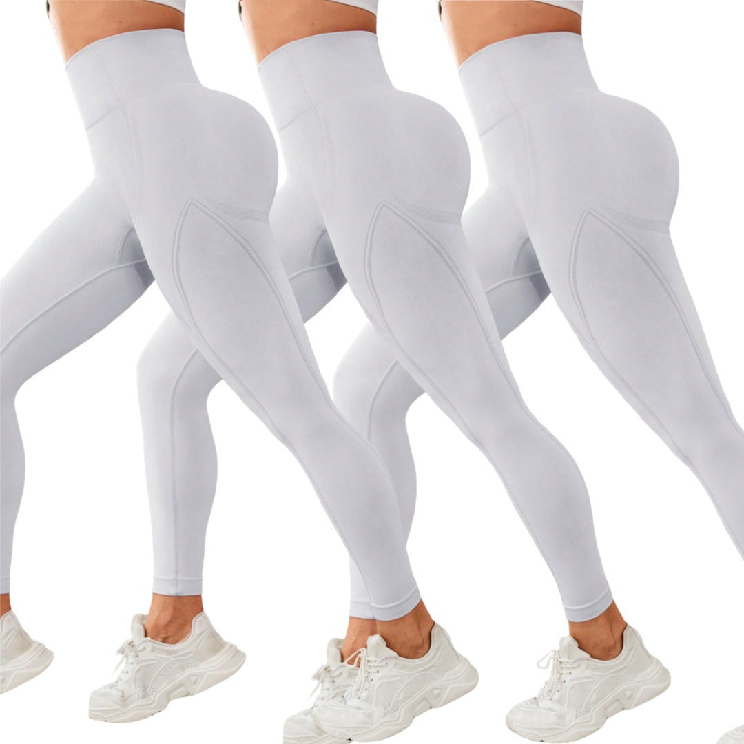 High Waisted Yoga Pants for Women Ultra Stretch Quick Dry Butt Lifting Leggings Ideal for Running Workouts and Gym Sessions